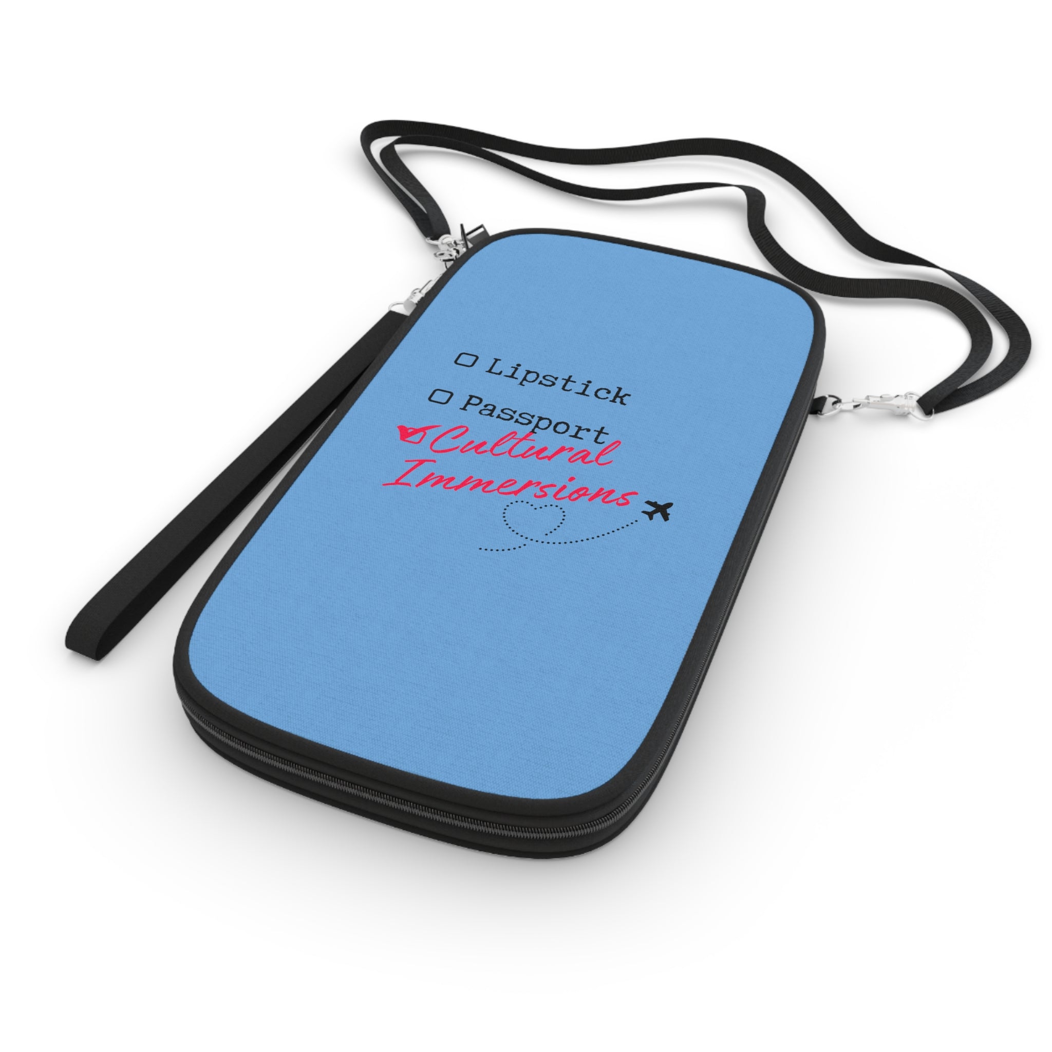 Cultural Immersions Passport Wallet - Light Blue