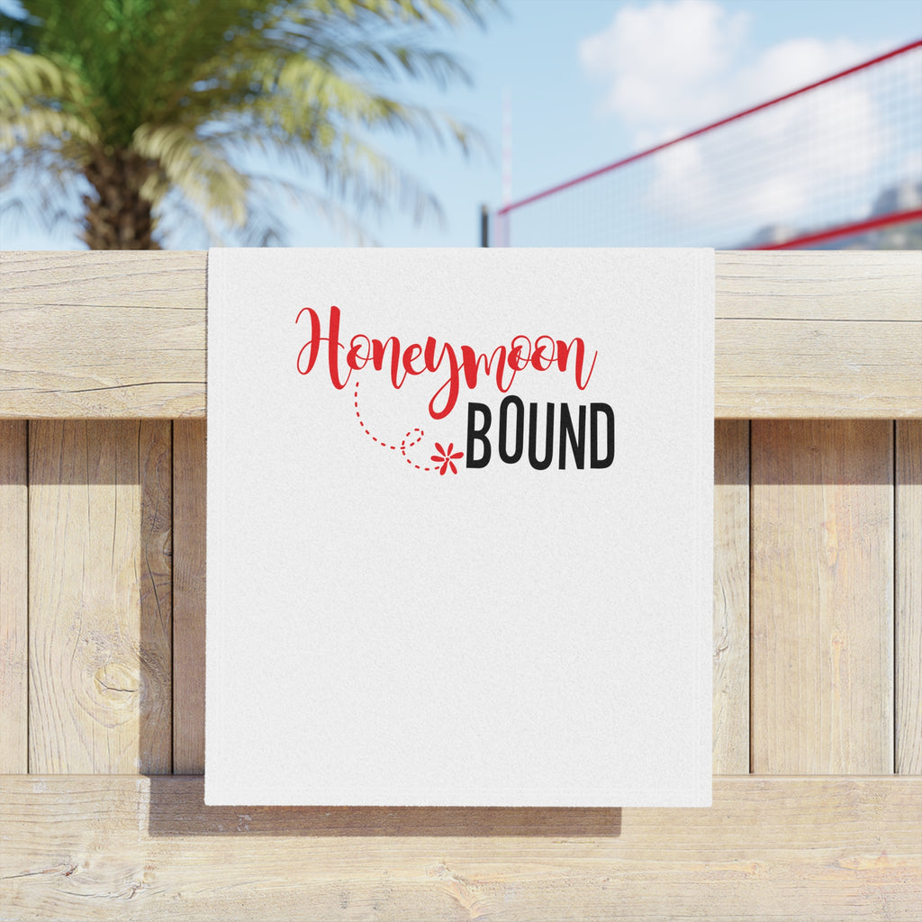 Honeymoon Bound Beach Towels