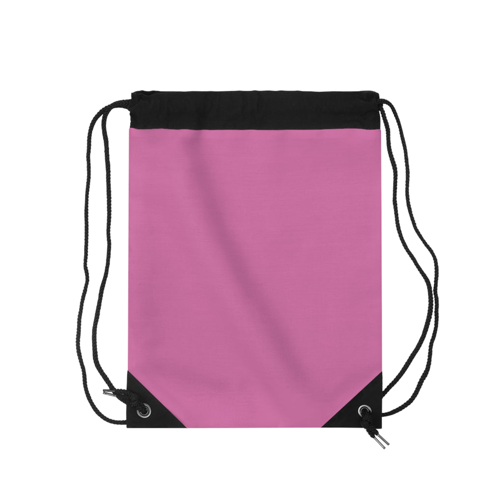Little Melanin Princess Drawstring Bag - Pink