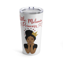 Load image into Gallery viewer, Little Melanin Princess Tumbler

